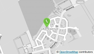 Bekijk kaart van Kibeo Vloedstraat Kerkwerve in Kerkwerve