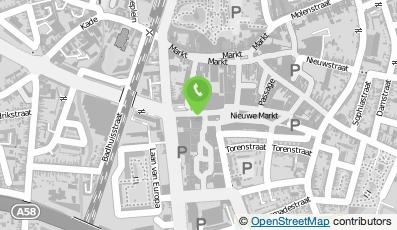 Bekijk kaart van Vodafone winkel in Roosendaal