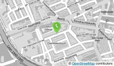 Bekijk kaart van Model Peter Faber in Groningen