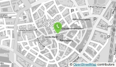 Bekijk kaart van Vodafone winkel in Bergen op Zoom