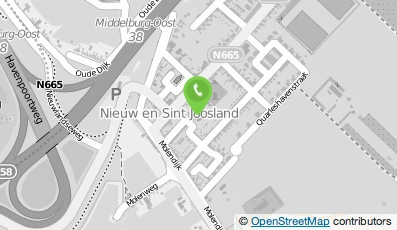Bekijk kaart van Kiekeboe/Kajuit in Nieuw- en Sint Joosland