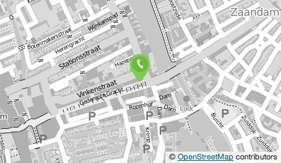Bekijk kaart van Vodafone winkel in Zaandam