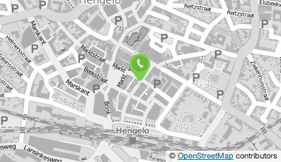 Bekijk kaart van Vodafone winkel in Hengelo (Overijssel)