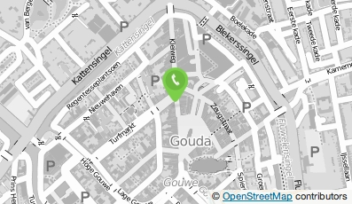 Bekijk kaart van Vodafone winkel in Gouda