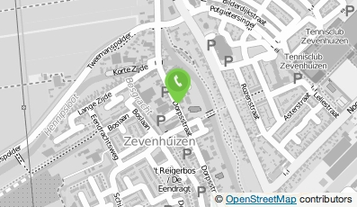 Bekijk kaart van Bakker Ammerlaan in Zevenhuizen (Zuid-Holland)
