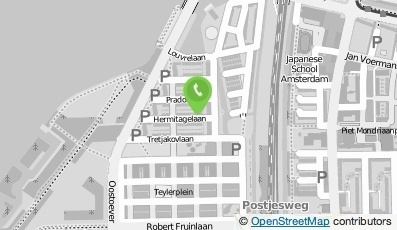 Bekijk kaart van Coiffure Reyhan in Amsterdam