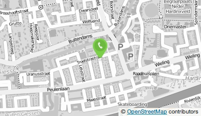 Bekijk kaart van WKX B.V. in Hardinxveld-Giessendam