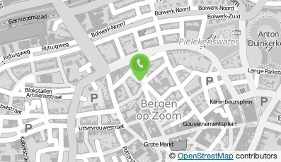 Bekijk kaart van FAAM B.V.  in Bergen op Zoom