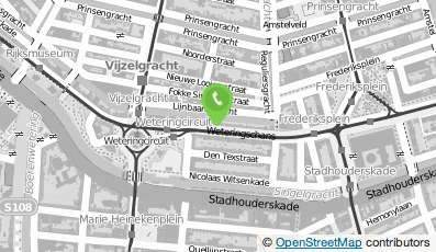 Bekijk kaart van Design Studio Mees in Amsterdam
