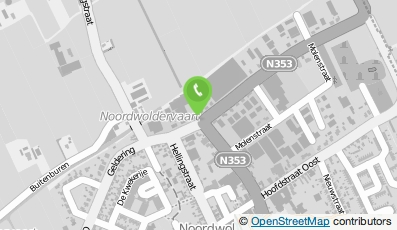 Bekijk kaart van Fa. C. de Nekker & Zoon in Noordwolde (Friesland)