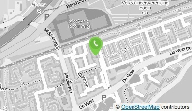 Bekijk kaart van Kubus Klussenbedrijf in Hoorn (Noord-Holland)
