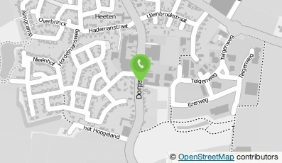 Bekijk kaart van Stichting De Parabool - Houtwerkplaats in Heeten