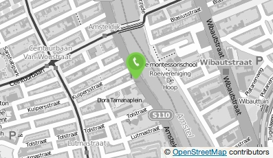 Bekijk kaart van De Ru Verf- en Behangspeciaalzaak B.V. in Amsterdam