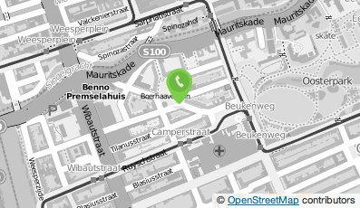 Bekijk kaart van Amstelcampus Sport&Fitness  in Amsterdam