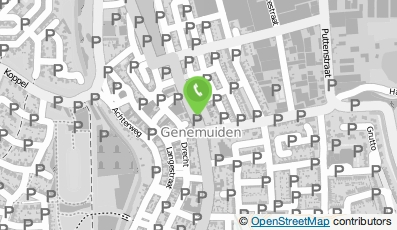 Bekijk kaart van Logopediepraktijk Zwartewaterland in Genemuiden