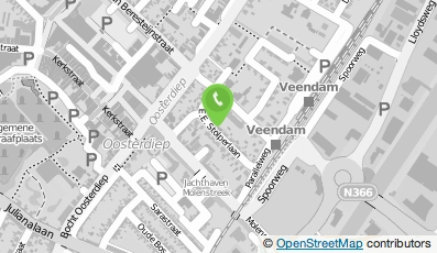 Bekijk kaart van I'm design  in Veendam