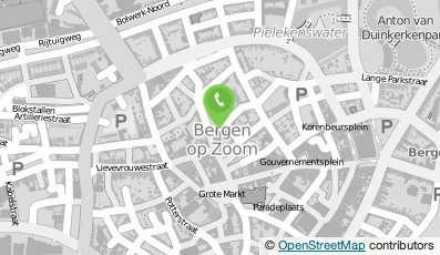Bekijk kaart van De Hollandse Pot in Bergen op Zoom