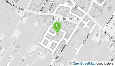 Bekijk kaart van autorijschool Staal in Nijkerkerveen