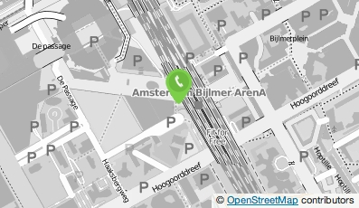 Bekijk kaart van Asian Kitchen Arena in Amsterdam