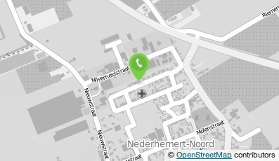 Bekijk kaart van Kwekerij Maatschap G.E. op 't Hof in Nederhemert