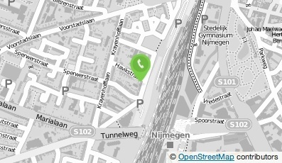 Bekijk kaart van Burgerwelzijn in Nijmegen