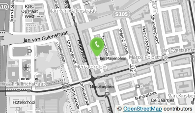 Bekijk kaart van Mat & Wolf Schoonmaak- en Klussenbedrijf in Amsterdam