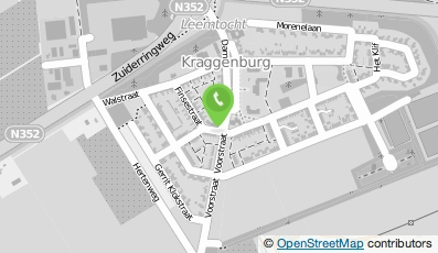 Bekijk kaart van Bar Cafetaria 't Hoekje in Kraggenburg