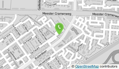 Bekijk kaart van Bespanservice Hoogeveen in Hoogeveen