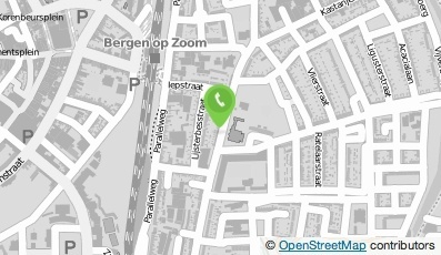 Bekijk kaart van Klussenbedrijf ten Wolde-van Loon in Bergen op Zoom