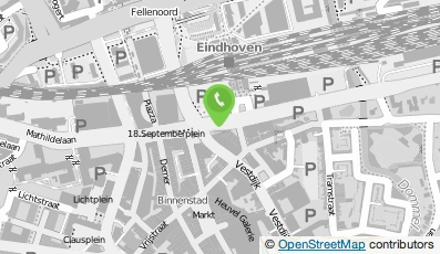 Bekijk kaart van Eetcafe D'n Hertog in Eindhoven