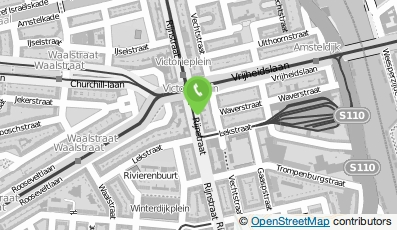 Bekijk kaart van Vegetarisch Restaurant Betty's in Amsterdam