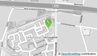 Bekijk kaart van Moens Consultancy B.V. in Lewedorp