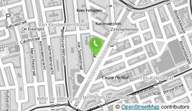 Bekijk kaart van Coffeeshop Massawa in Amsterdam