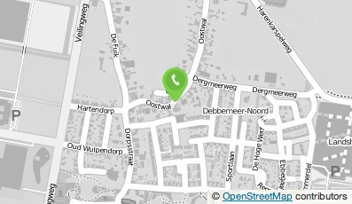 Bekijk kaart van Bouw- en Installatiebedrijf van Zutphen in Wieringerwaard