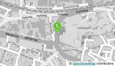 Bekijk kaart van B&B aan 't Volkspark in Enschede