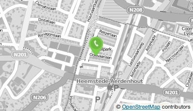 Bekijk kaart van mon coeur studio in Heemstede