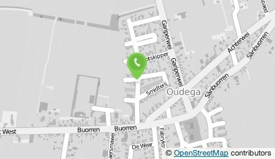Bekijk kaart van JudithBijdehand in Oudega (gemeente Smallingerland Friesland)