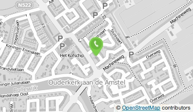 Bekijk kaart van hutschwerkt  in Ouderkerk aan De Amstel