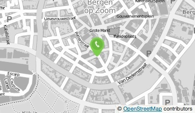 Bekijk kaart van van Gils de Wit Tapijten in Bergen op Zoom