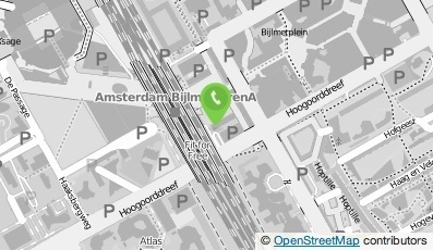 Bekijk kaart van Marc Bike Shop in Amsterdam