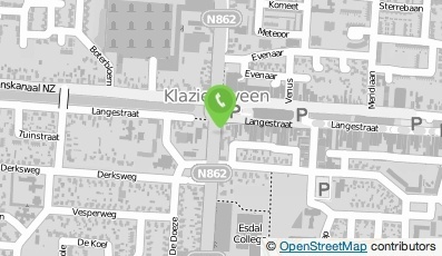 Bekijk kaart van Perimar Handelsonderneming  in Klazienaveen