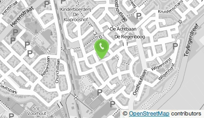 Bekijk kaart van J. van den Berg Max Patat in Voorhout