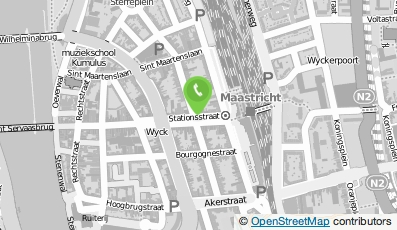Bekijk kaart van Hotel Sansa in Maastricht