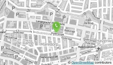 Bekijk kaart van Thaise Massage Salon Leiden in Leiden