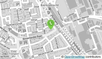 Bekijk kaart van Van den Meerendonk Beheer B.V.  in Barendrecht