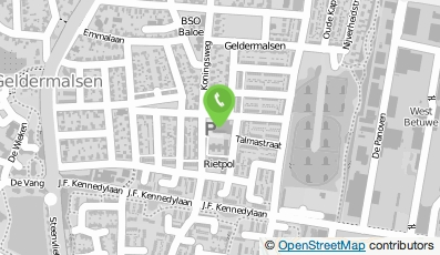 Bekijk kaart van Centrum voor Kinderfysiotherapie Geldermals in Geldermalsen