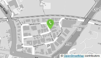 Bekijk kaart van Dawn Foods Benelux in Oosterhout (Noord-Brabant)