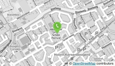 Bekijk kaart van Westfriese Vrijeschool Parcival in Hoorn (Noord-Holland)