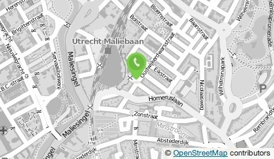 Bekijk kaart van Fysiotherapie Oudwijkerdwarsstraat in Utrecht