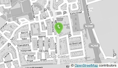 Bekijk kaart van Gastelse Roos in Oud Gastel